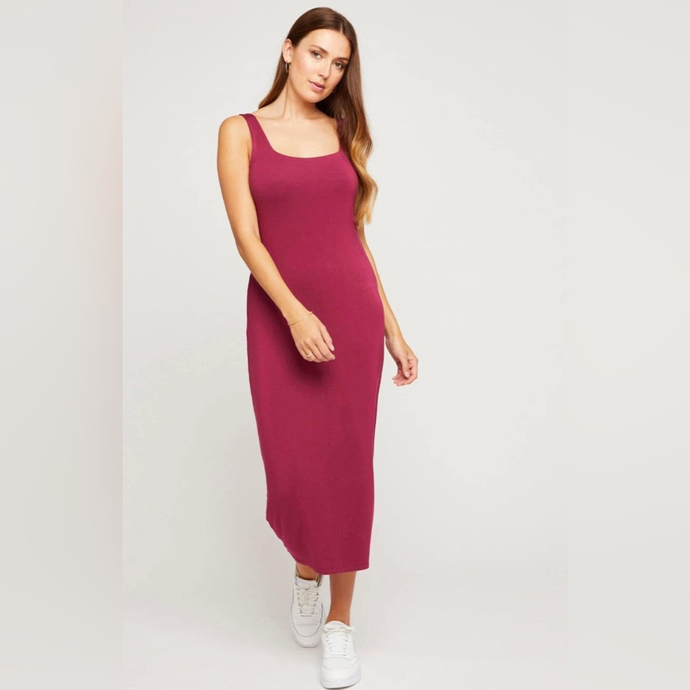 Gentle Fawn Chantelle double lined midi maxi bodycon dress NWT XS